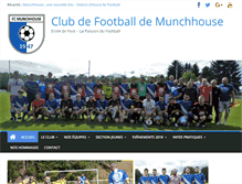 Tablet Screenshot of football-munchhouse.com